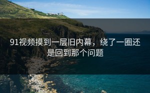 91视频摸到一层旧内幕，绕了一圈还是回到那个问题